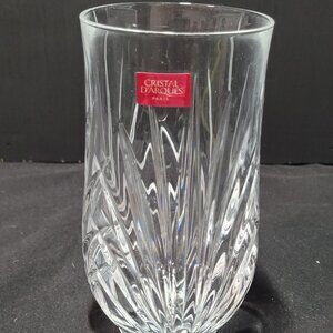Cristal D Arques 6in Flower Bud Vase Garanti 24% Lead Crystal France